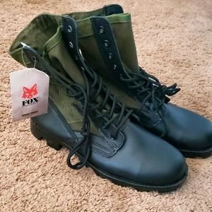 Fox Outdoor mens Vietnam jungle boots sz 8 0live